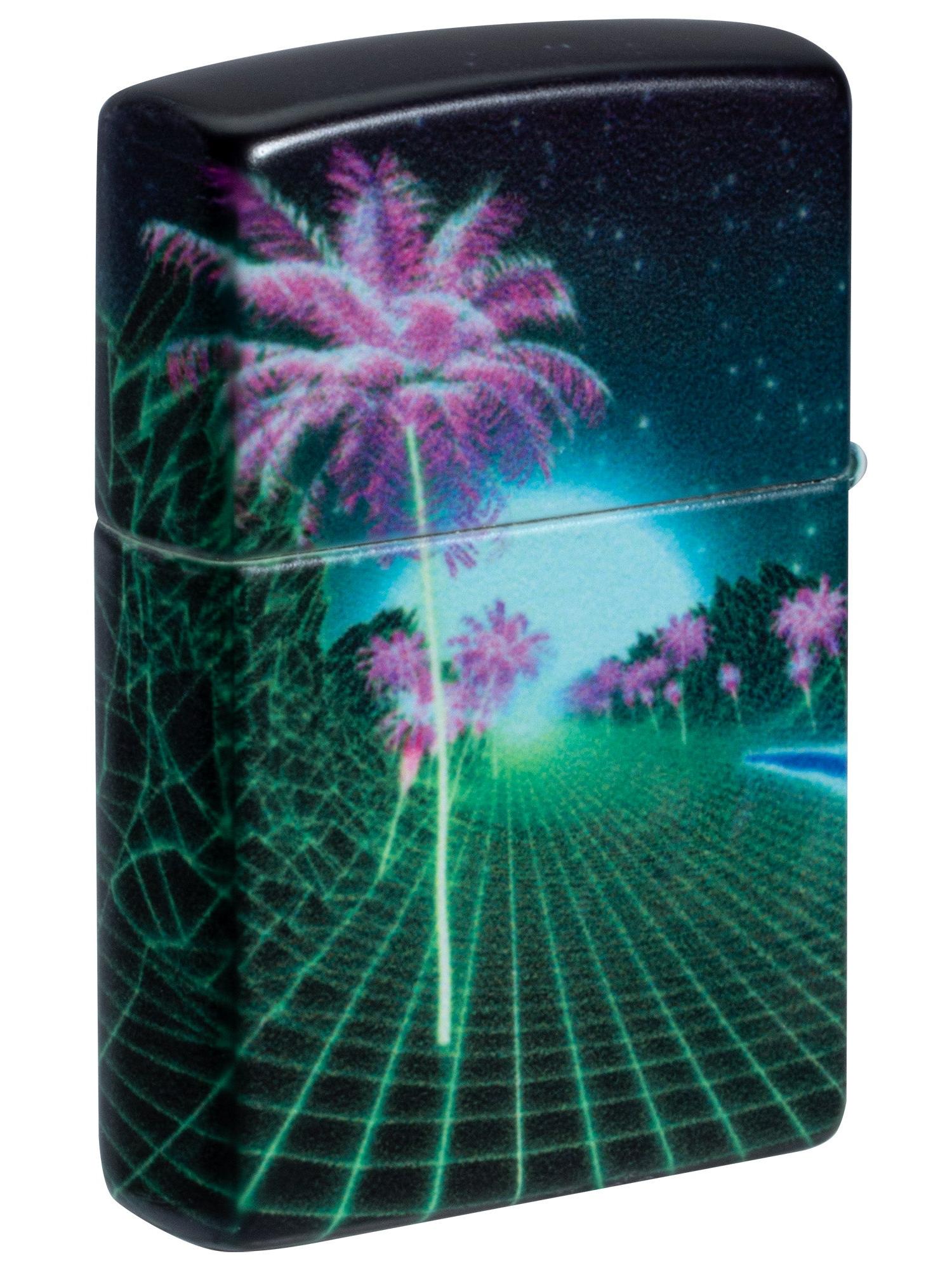 Zippo Lighter: Cyber Dinosaur, Glow-in-the-Dark - 540 Color 46701