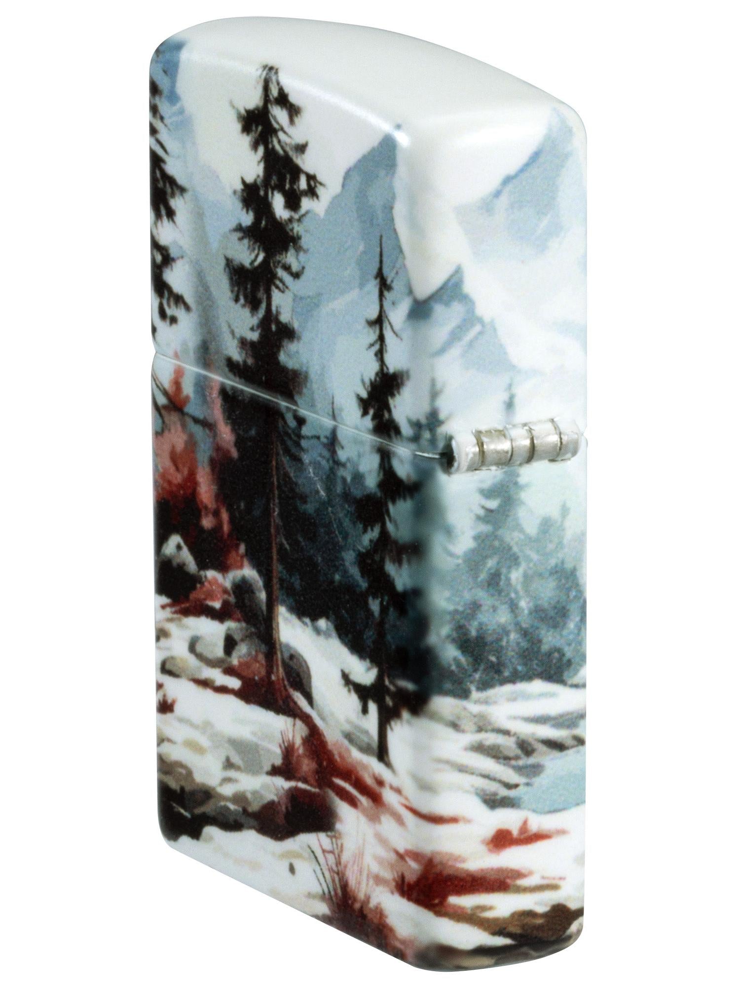 Zippo Lighter: Frozen Valley Design - 540 Color 46702