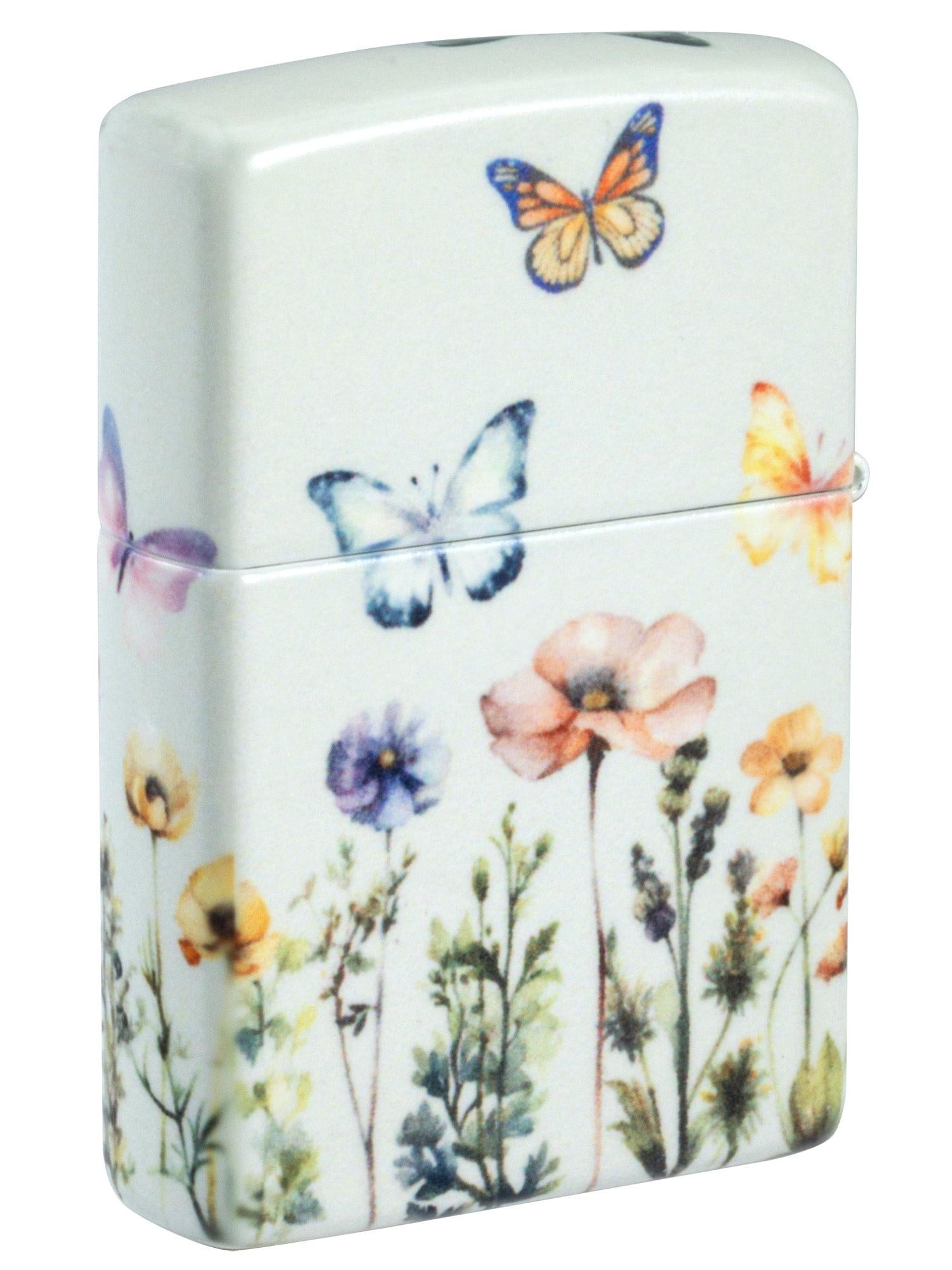 Zippo Lighter: Glowing Butterflies, Glow-in-the-Dark - 540 Color 46703