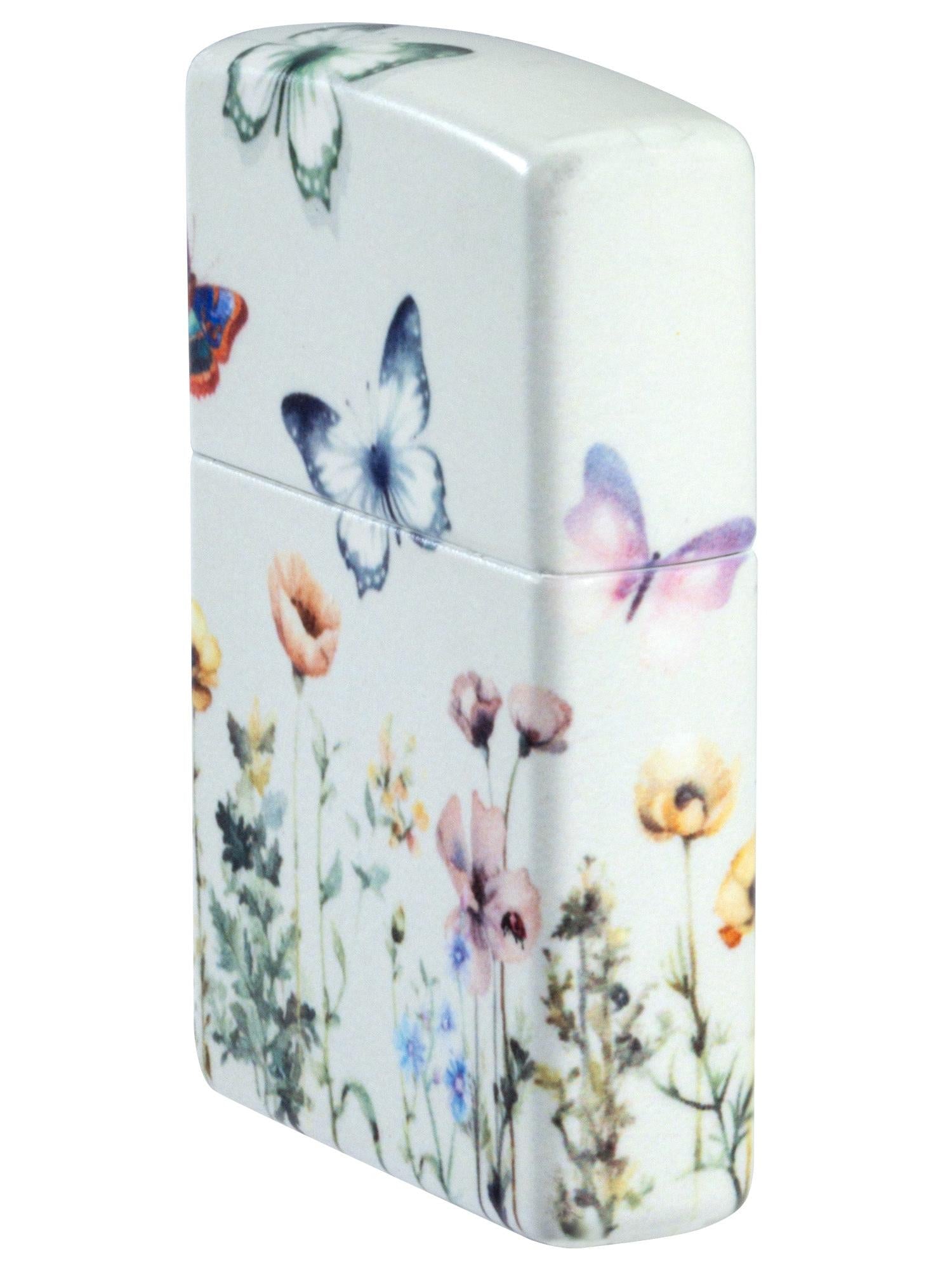 Zippo Lighter: Glowing Butterflies, Glow-in-the-Dark - 540 Color 46703