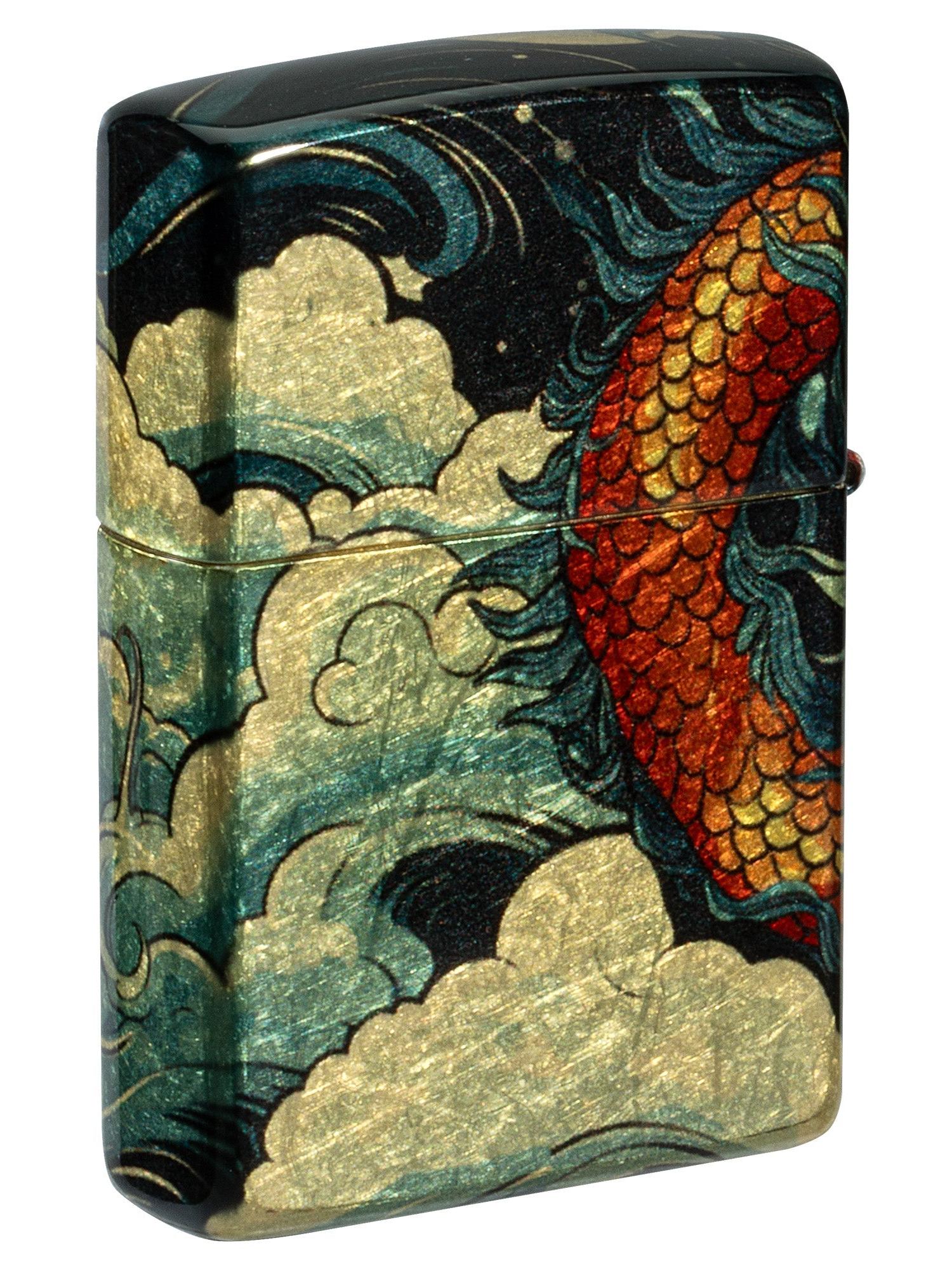 Zippo Lighter: Asian Dragon Design - 540 Fusion 46705