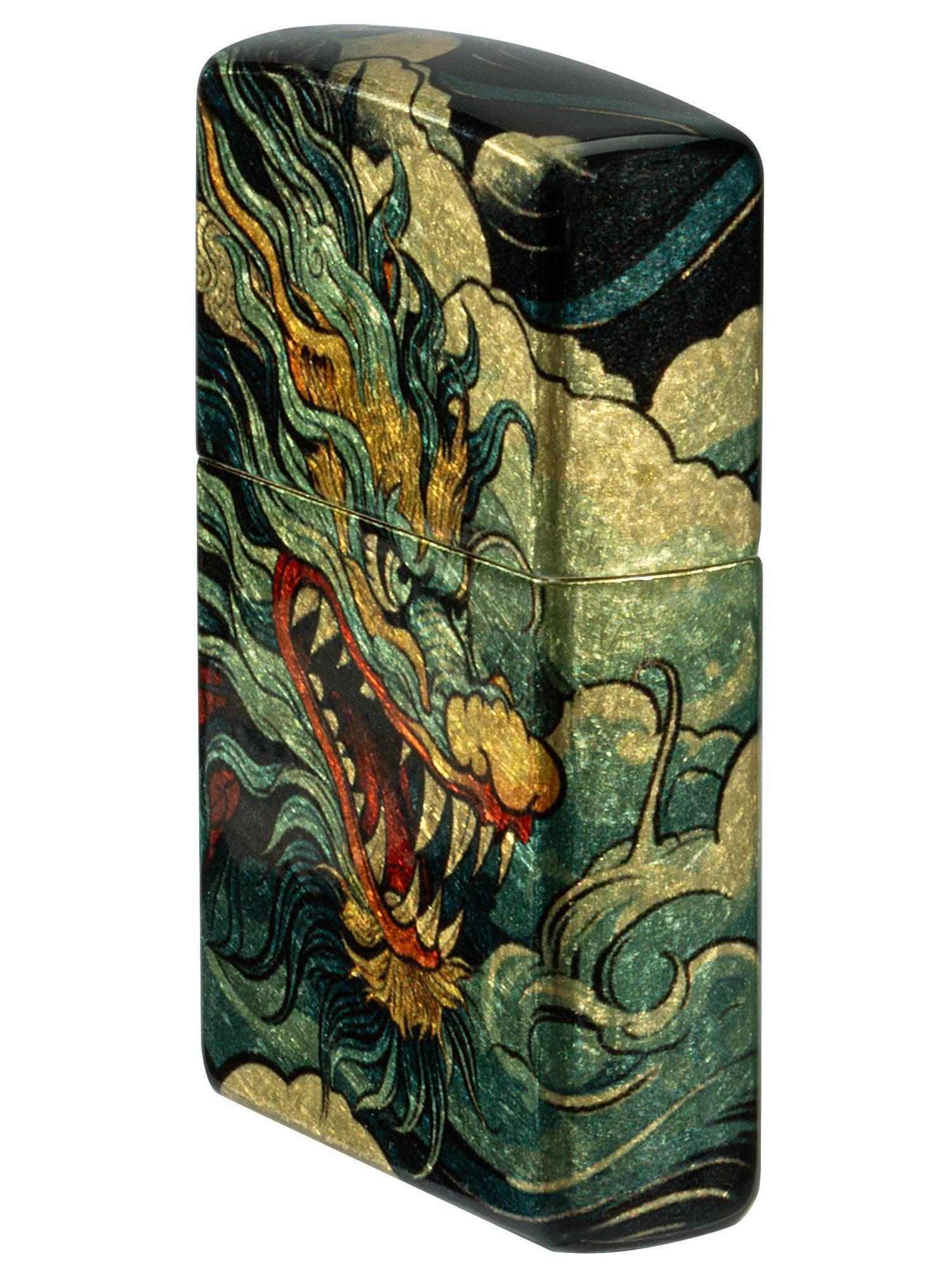 Zippo Lighter: Asian Dragon Design - 540 Fusion 46705