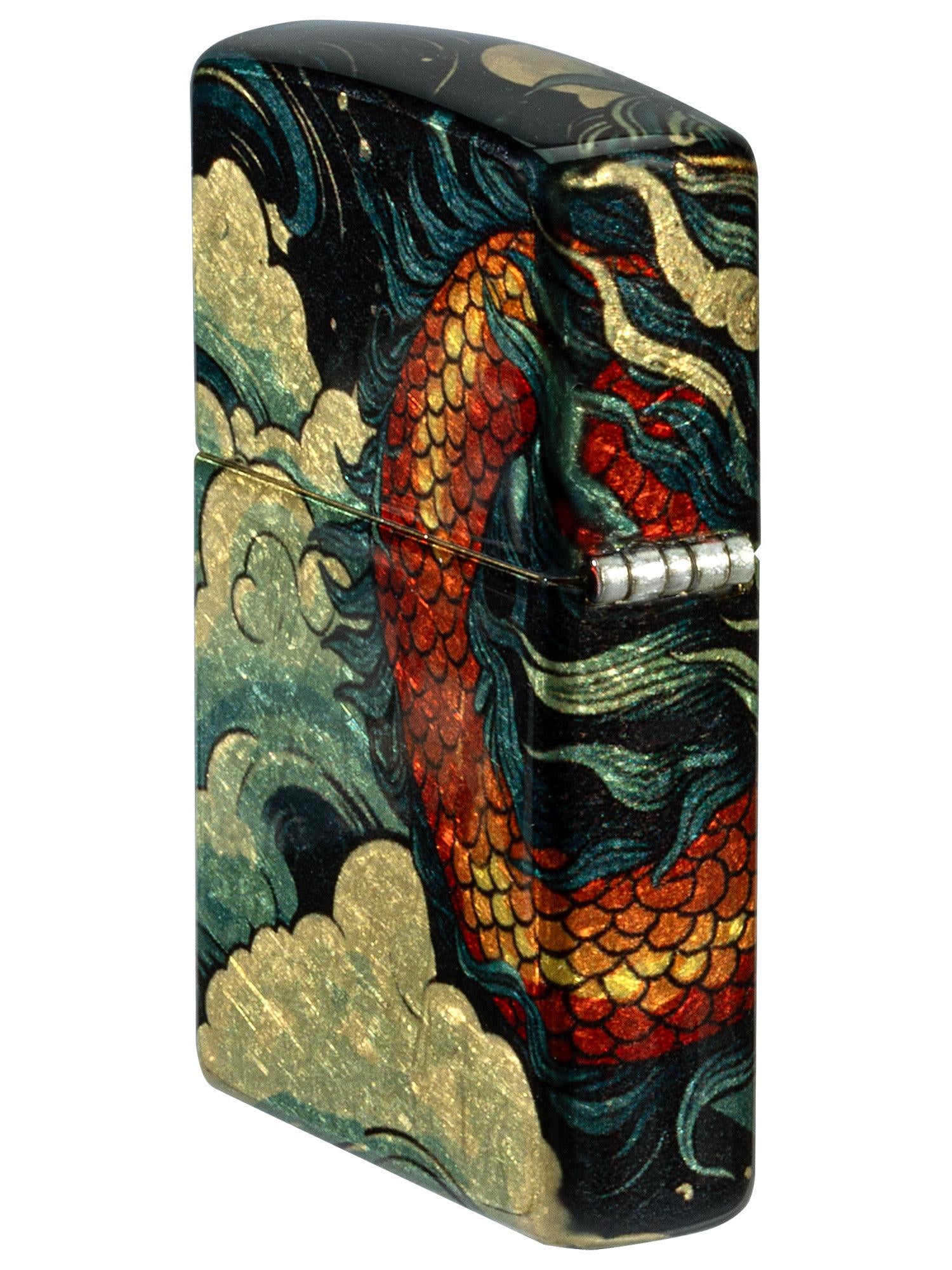 Zippo Lighter: Asian Dragon Design - 540 Fusion 46705