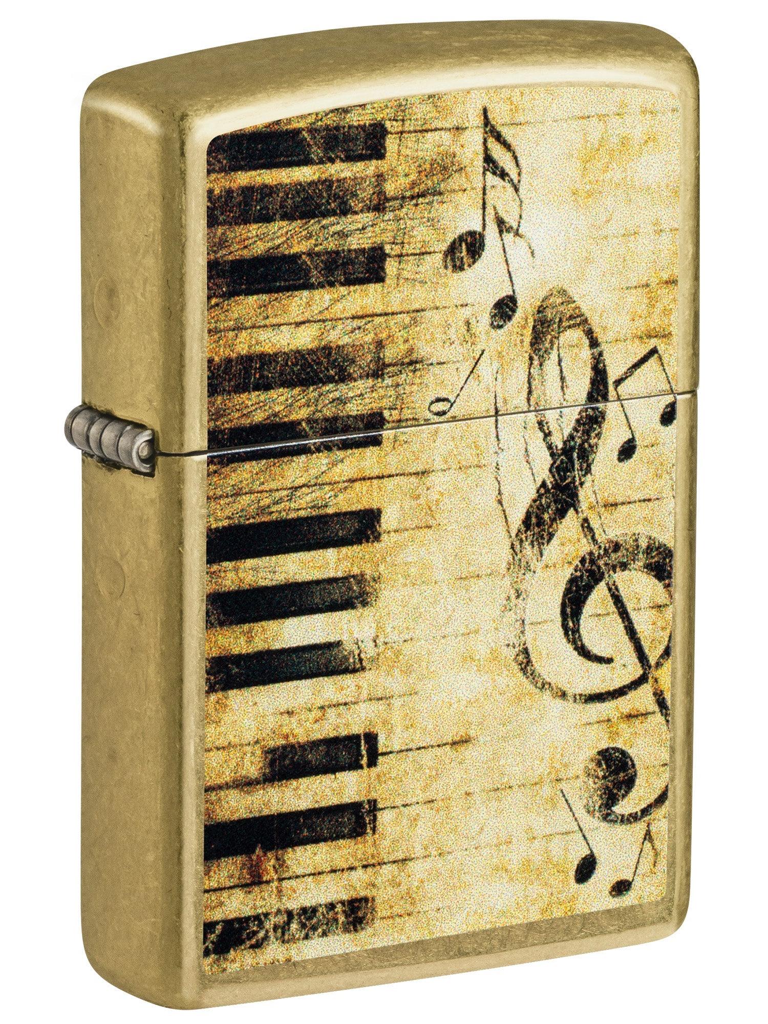 Zippo Lighter: Nothing but Treble, Keyboard - Street Brass 46712