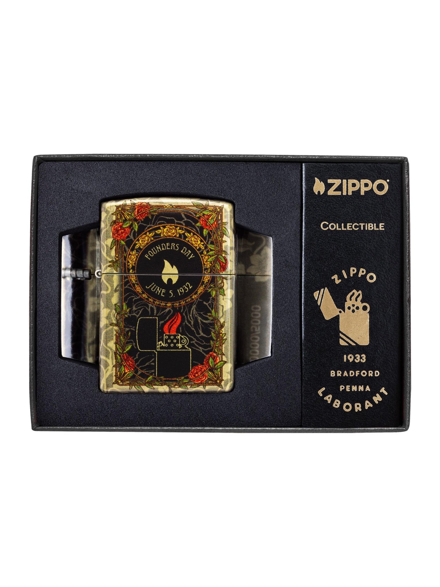 Zippo Lighter: 2025 Founder's Day Collectible - 540 Fusion 46774