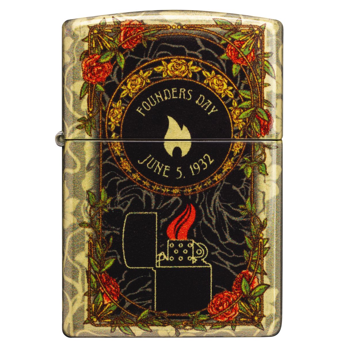 Zippo Lighter: 2025 Founder's Day Collectible - 540 Fusion 46774