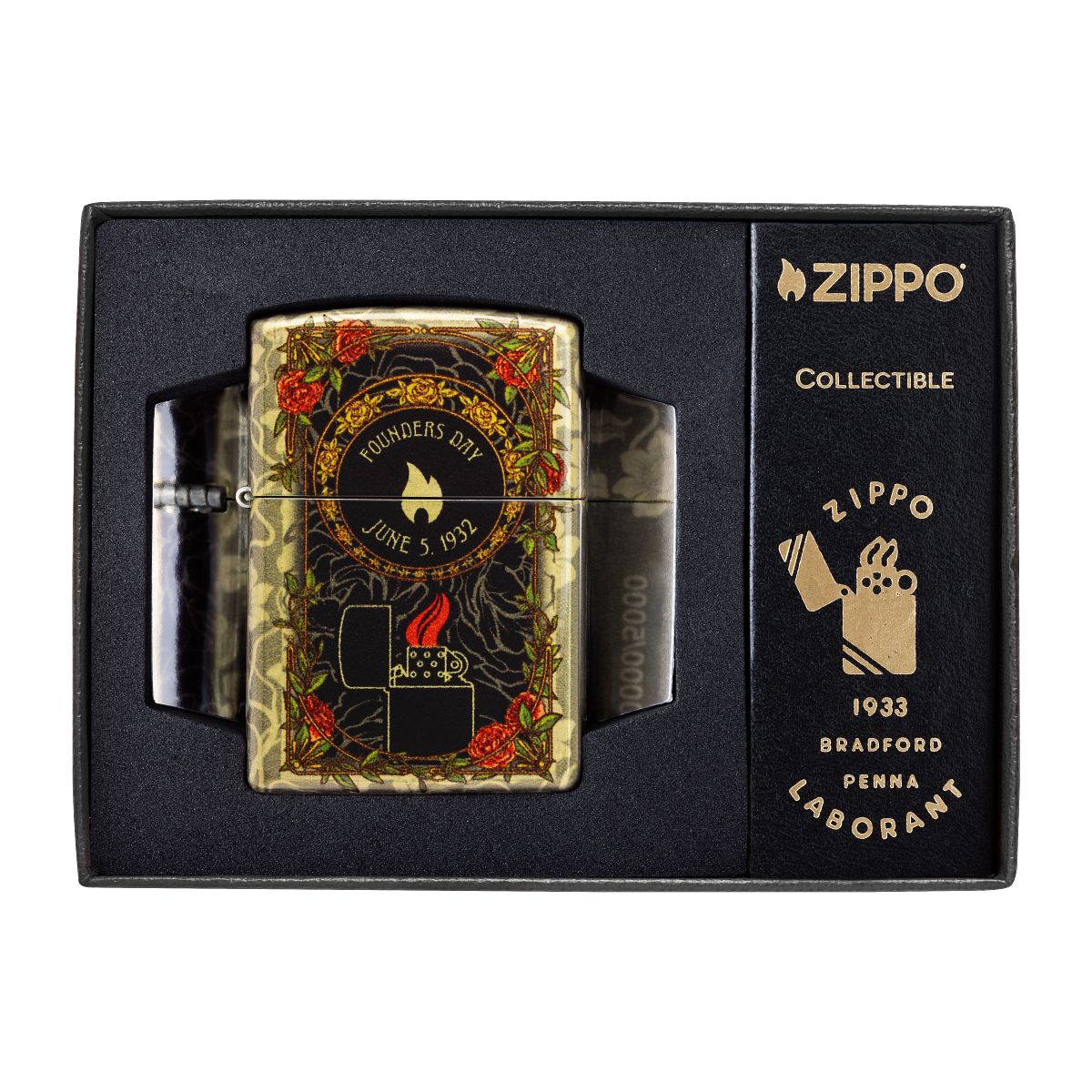 Zippo Lighter: 2025 Founder's Day Collectible - 540 Fusion 46774