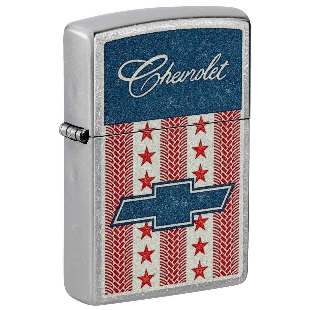 Zippo Lighter: Chevrolet Stars and Stripes - Street Chrome 46783 