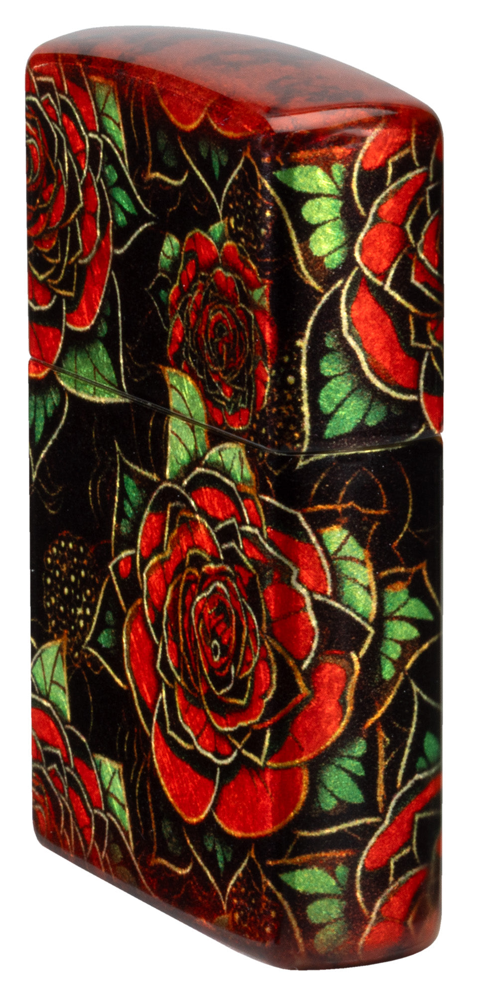 Zippo Lighter: Blooming Roses - 540 Fusion 46849