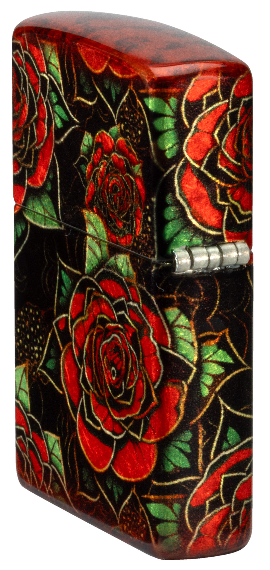 Zippo Lighter: Blooming Roses - 540 Fusion 46849