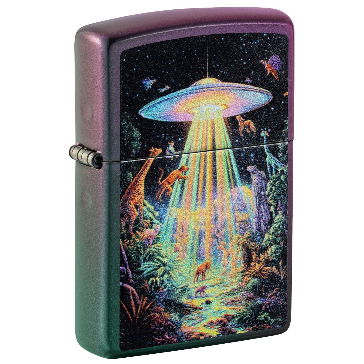 Zippo Lighter: Animal Alien Abduction - Iridescent 46941 – Lucas Lighters
