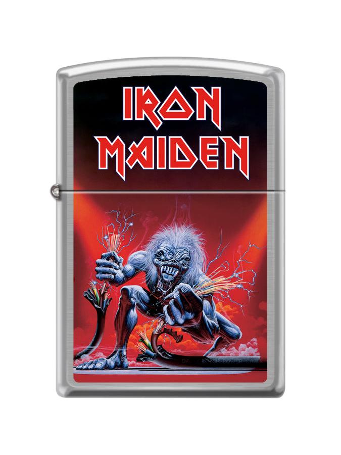 Zippo Lighter: Iron Maiden, A Real Live Dead One - Brushed Chrome 46990