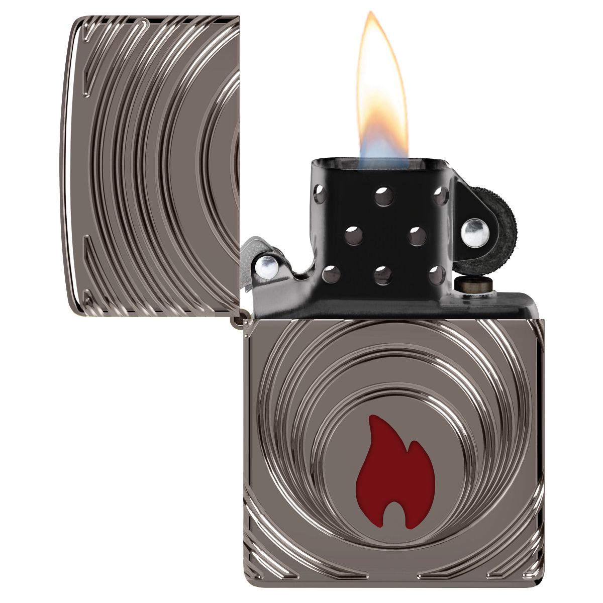Zippo Lighter: 2026 Collectible of the Year, Multicut - Black Ice