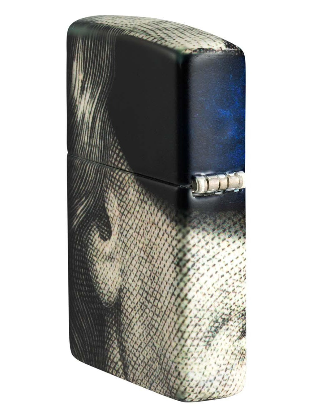 Zippo Lighter: NFT Ben Franklin - 540 White Matte 48540