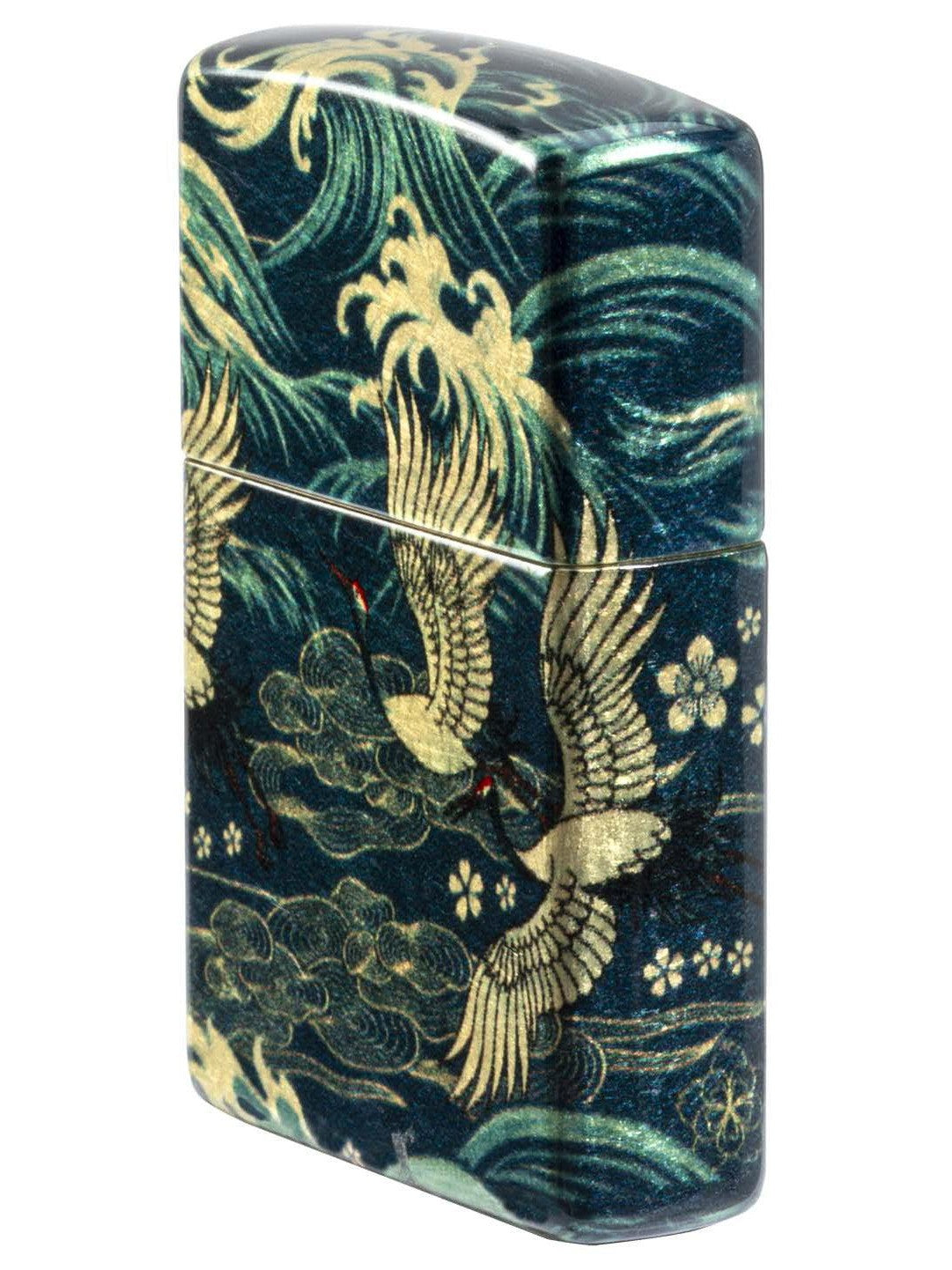 Zippo Lighter: Asian Bird Design - 540 Fusion 48684