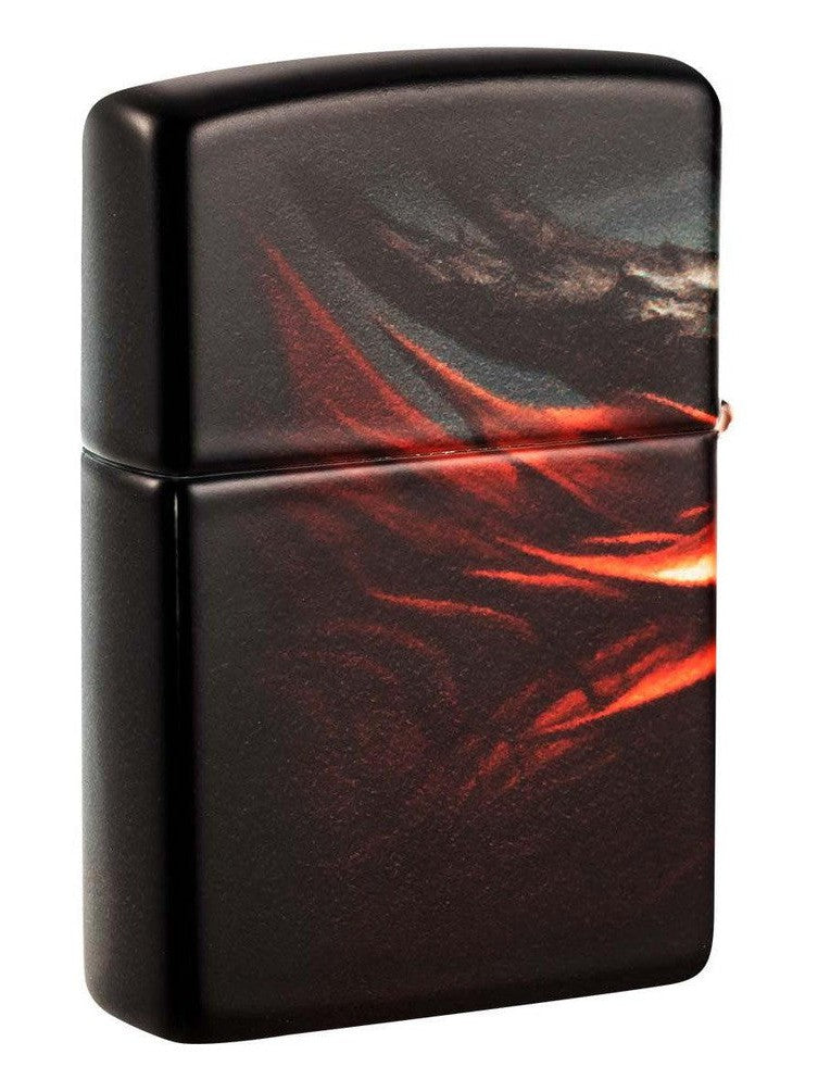 Zippo Lighter: Red Dragon, 540 Color - 540 Matte 48777