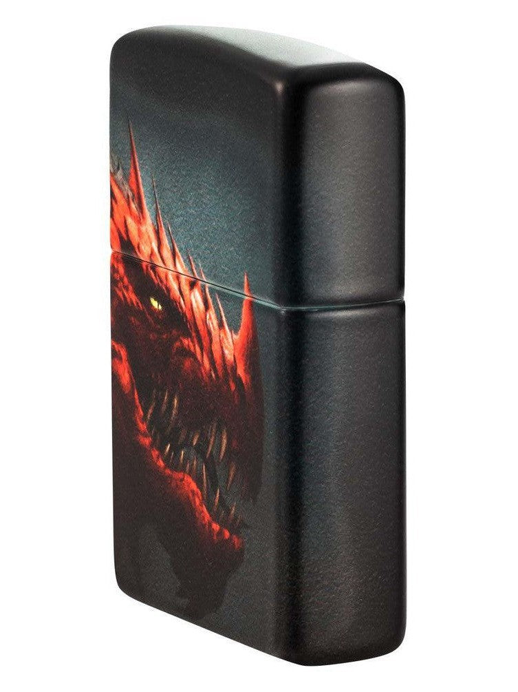 Zippo Lighter: Red Dragon, 540 Color - 540 Matte 48777