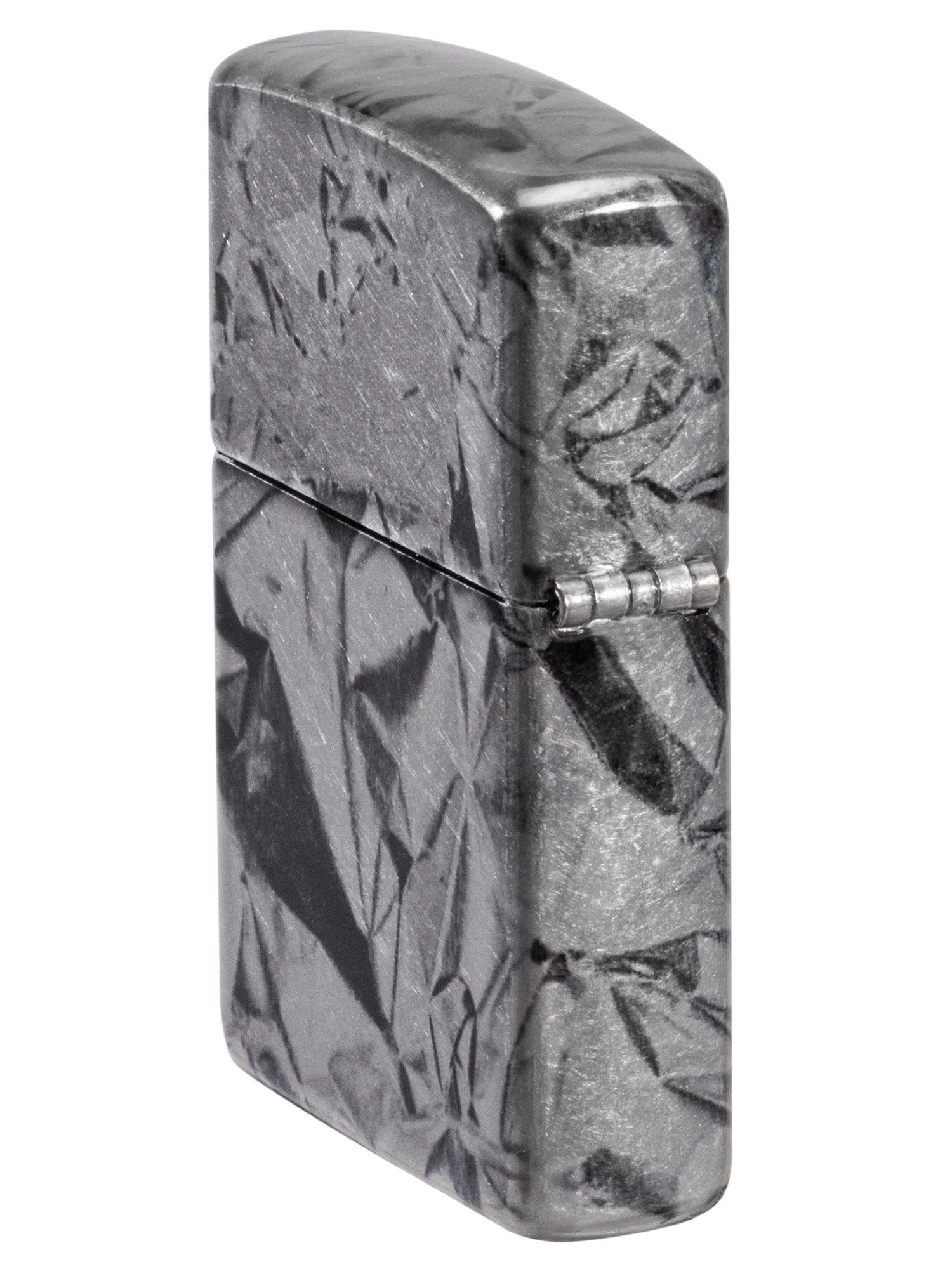 Zippo Lighter: Crumpled Foil Design - 540 Fusion 48814