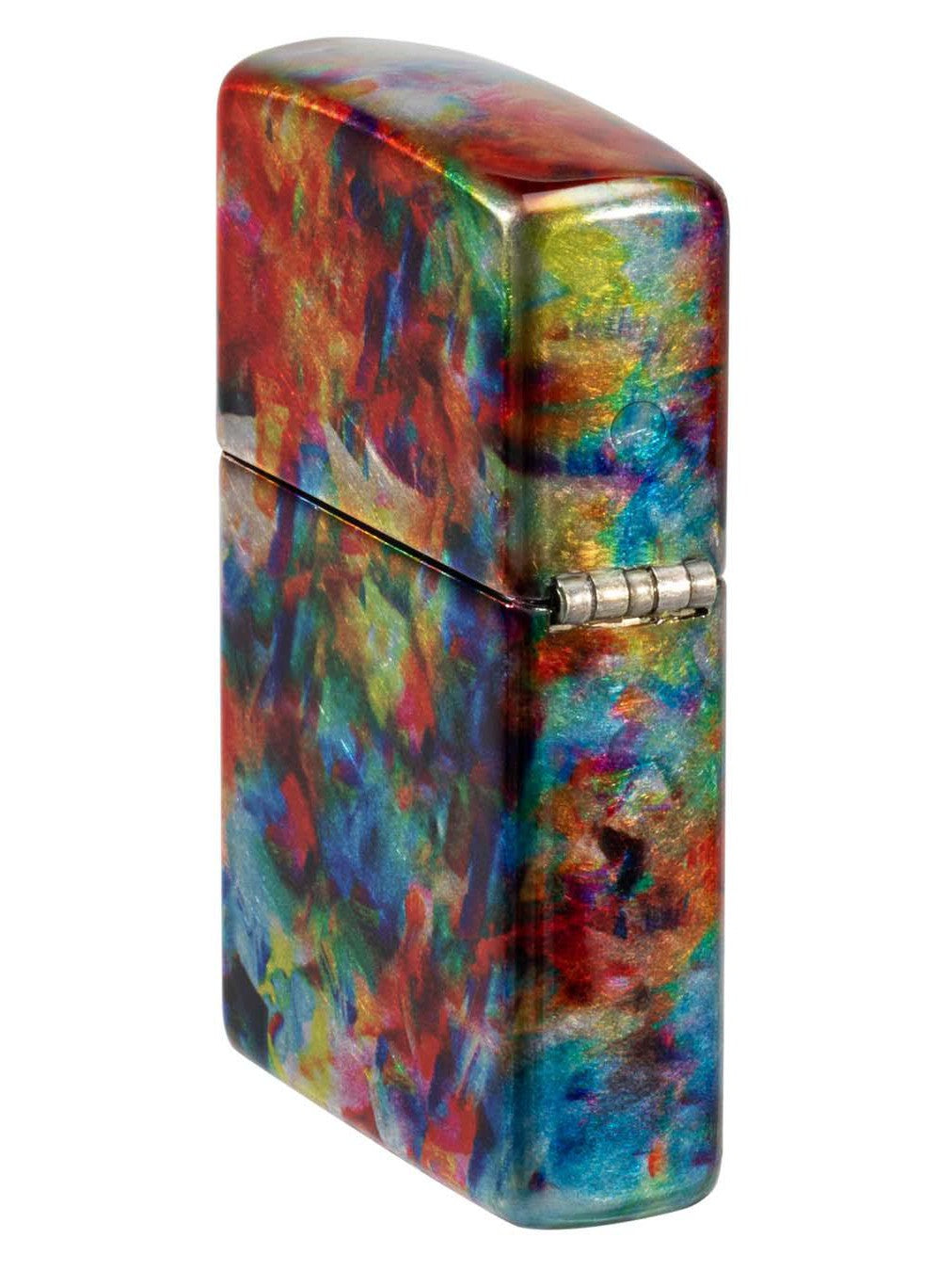 Zippo Lighter: Colorful Eye - 540 Tumbled Chrome 48866