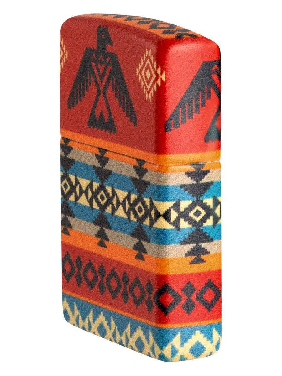 Zippo Lighter: Indian Thunderbird Pattern - 540 Color 81475