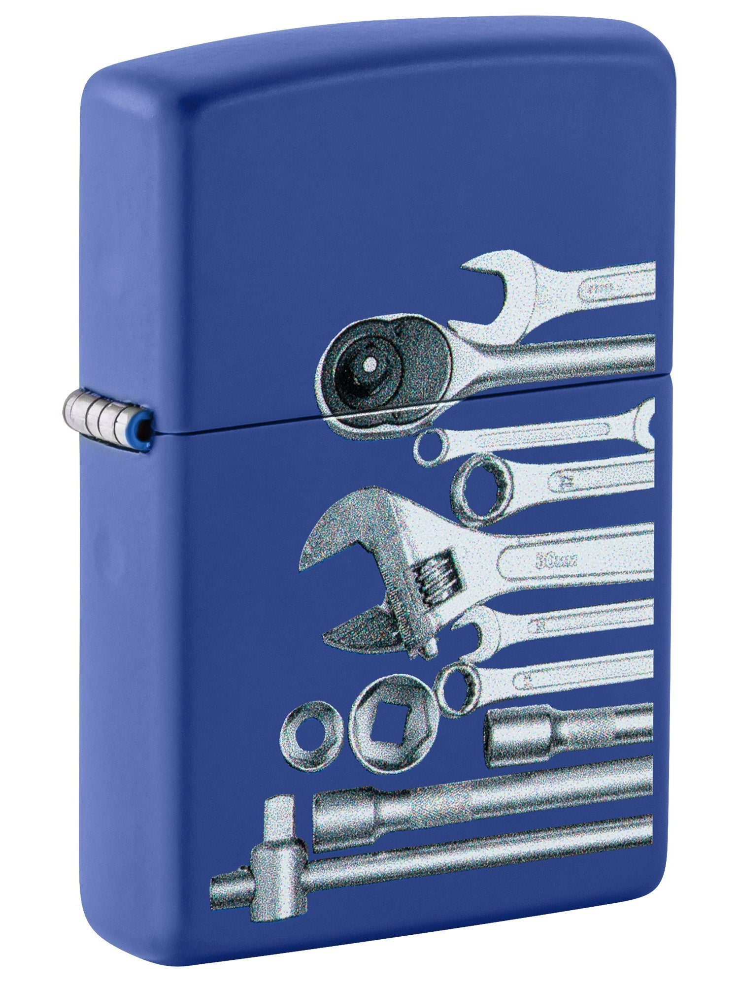 Zippo Lighter: Work Tools - Royal Blue Matte 81565