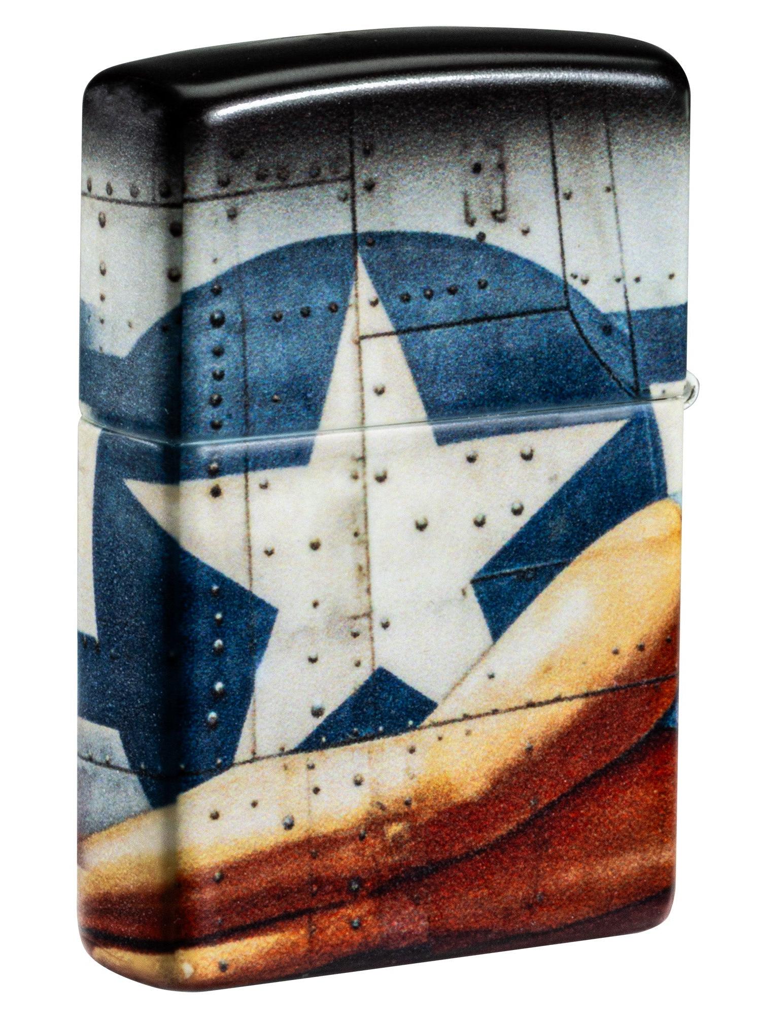 Zippo Lighter: Nose Art Pin-up Girl - 540 Color 81689