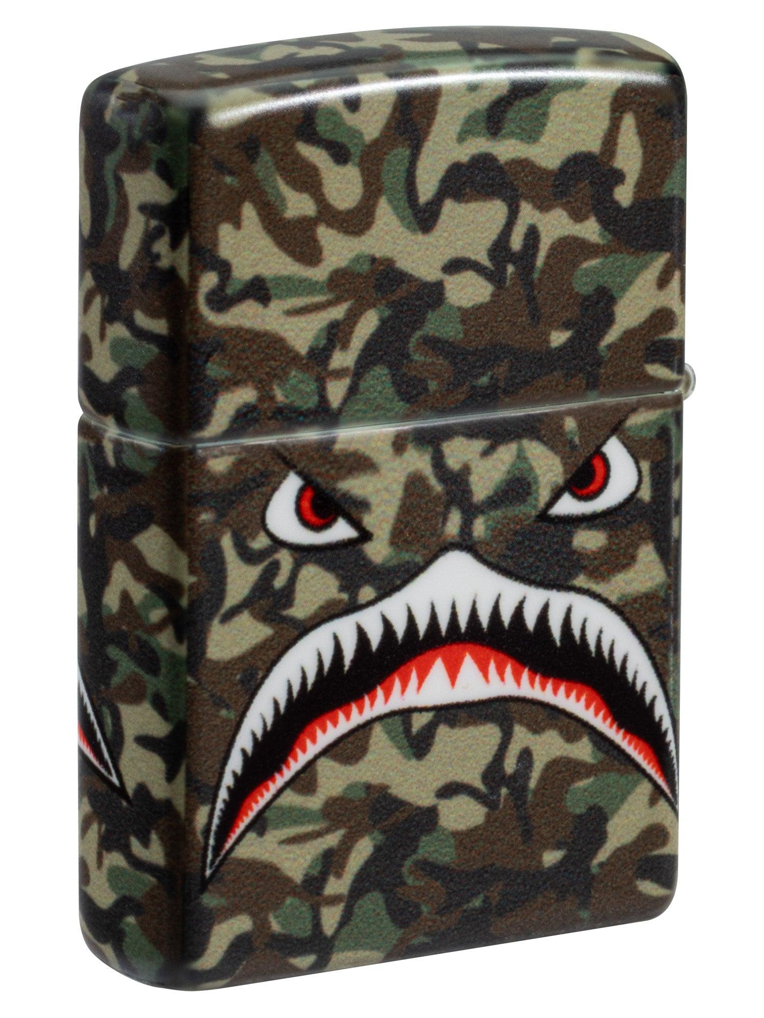 Zippo Lighter: Flying Tigers Nose Art - 540 Color 81690