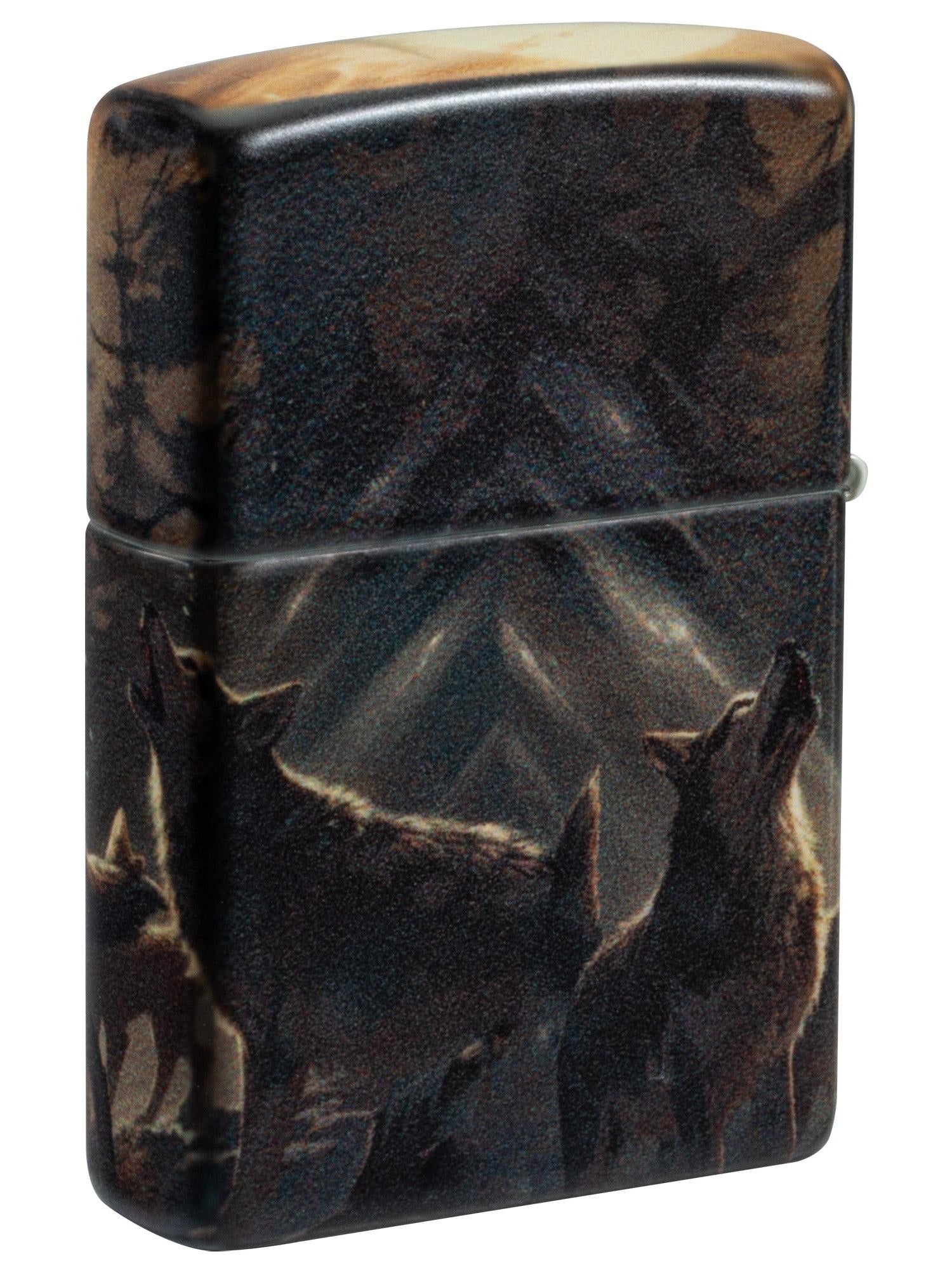 Zippo Lighter: Howling Wolves - 540 Color 81694