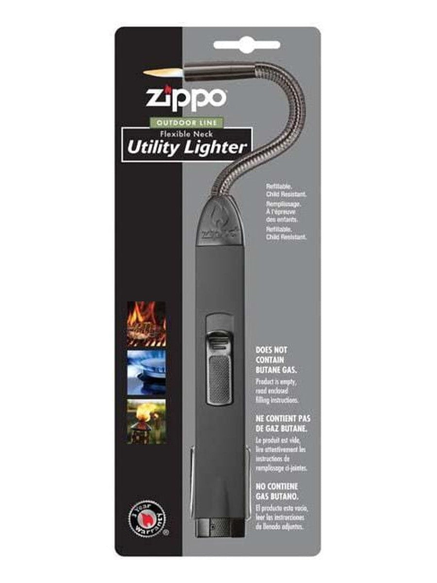Zippo Flexible Neck Utility Lighter, Unfilled - Black 121321 - Gear Exec (1975635378291)