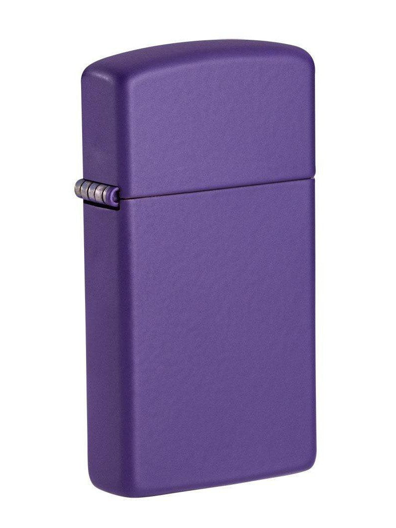 Zippo Lighter: Slim - Purple Matte 1637