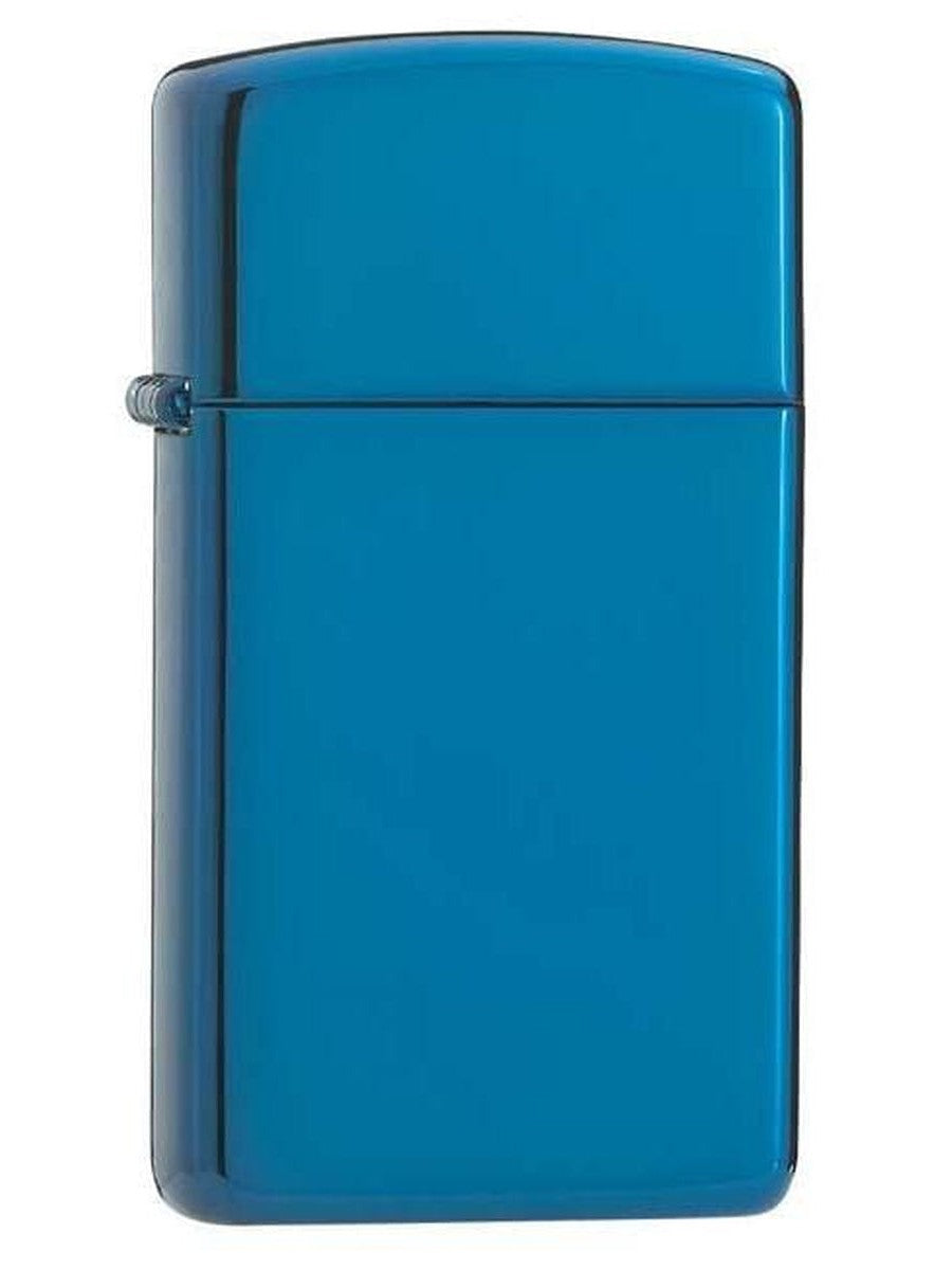 Zippo Lighter: Slim - Sapphire 20494 (1975497359475)