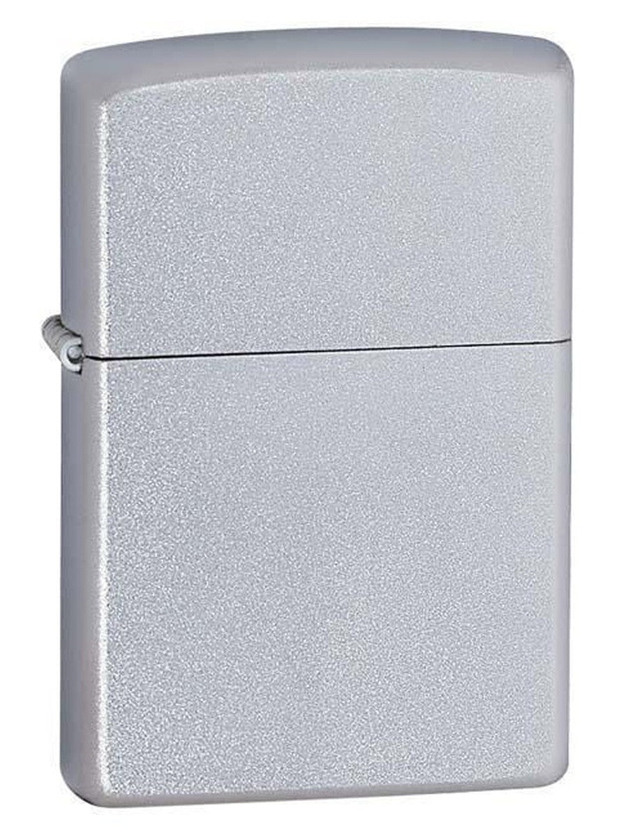 Zippo Lighter: Satin Chrome 205 (1975494934643)