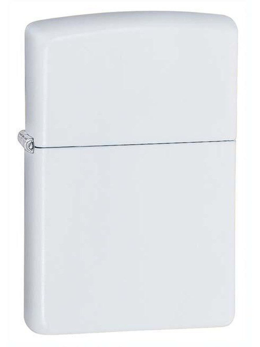 Zippo Lighter: White Matte 214 (1975495098483)