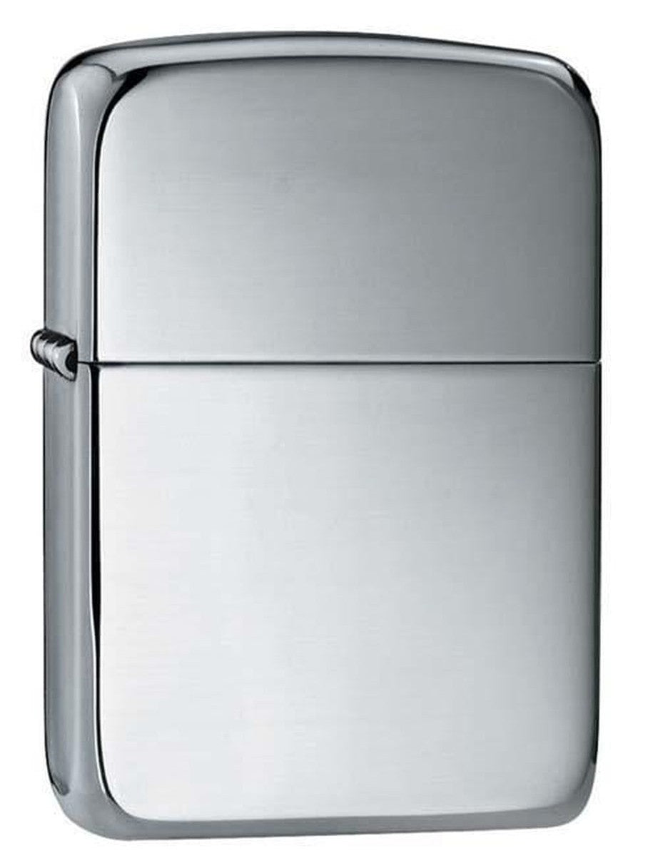 Zippo Lighter: 1941 Replica, Solid Sterling Silver - High Polish 23 - Gear Exec (1975494377587)