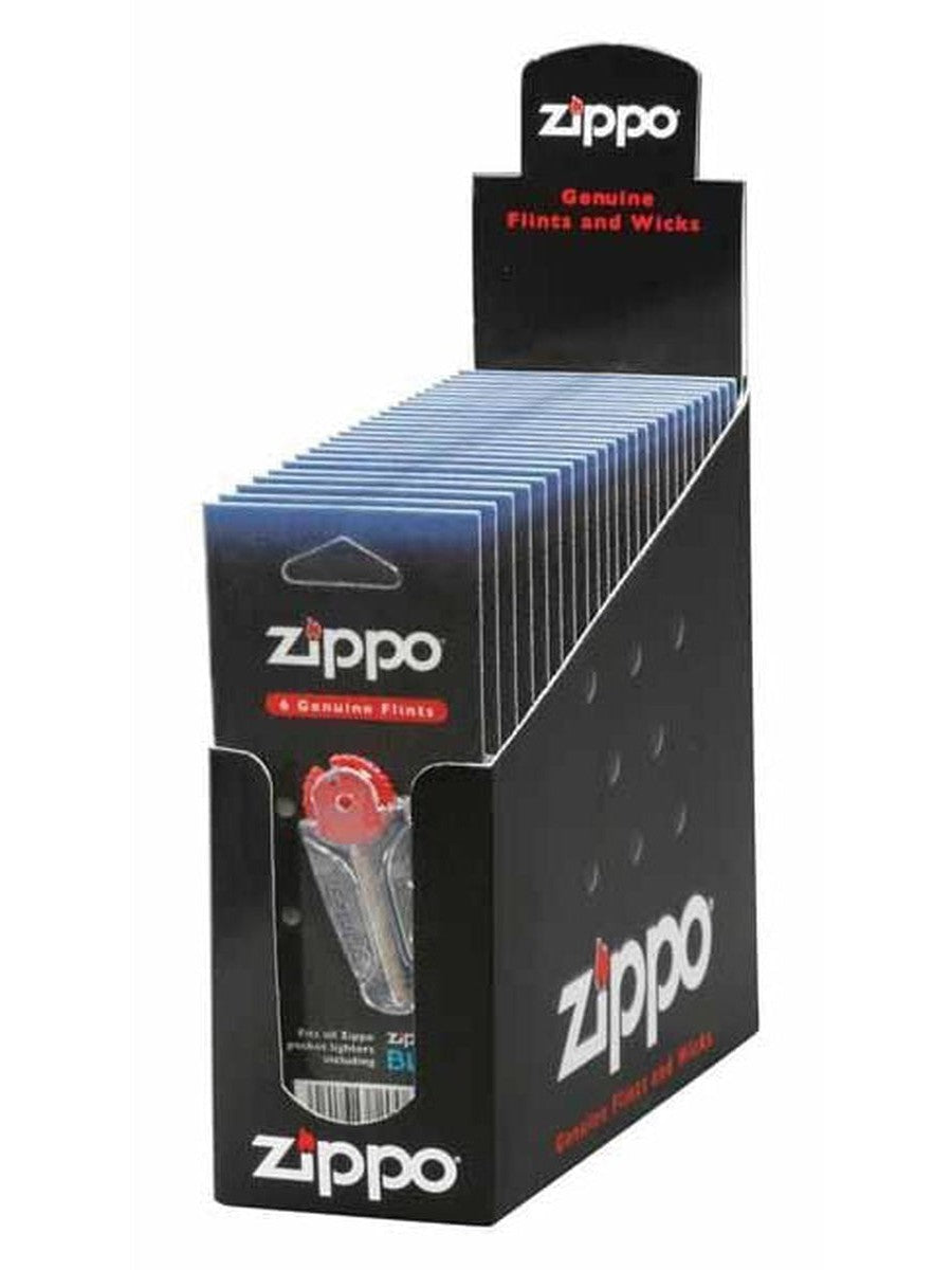 Zippo Flints, Box of 24 Cards (Six Flints per Card) - 2406N - Gear Exec (1975637835891)