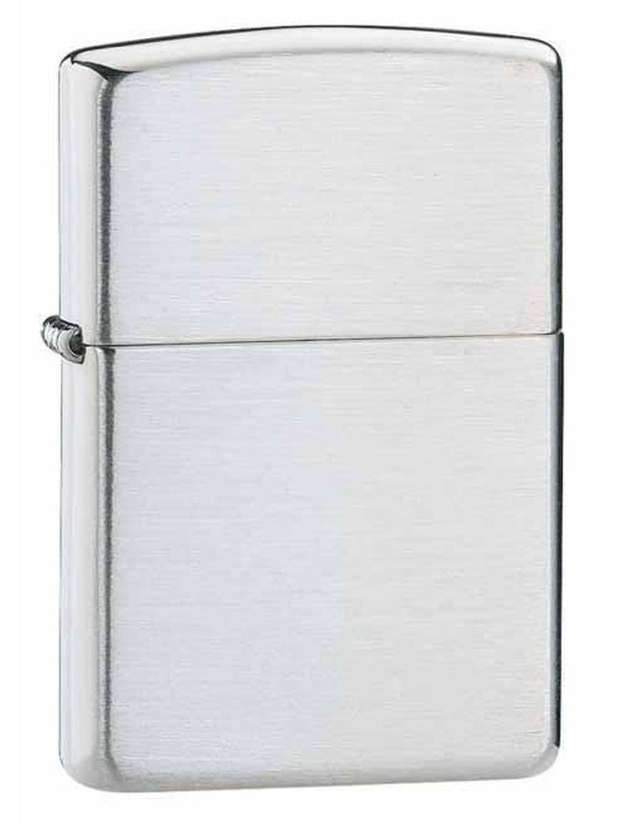 Zippo Lighter: Armor, Solid Sterling Silver - Brushed 27 - Gear Exec (1975494508659)