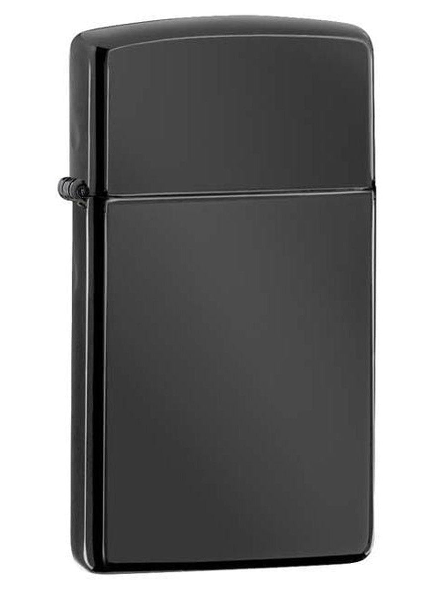 Zippo Lighter: Slim - Ebony 28123 (1975505289331)