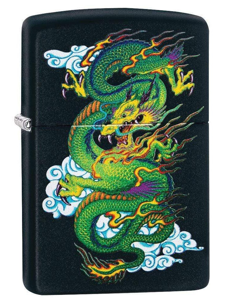 Zippo Lighter: Chinese Dragon - Black Matte 29839 - Gear Exec (1999366389875)
