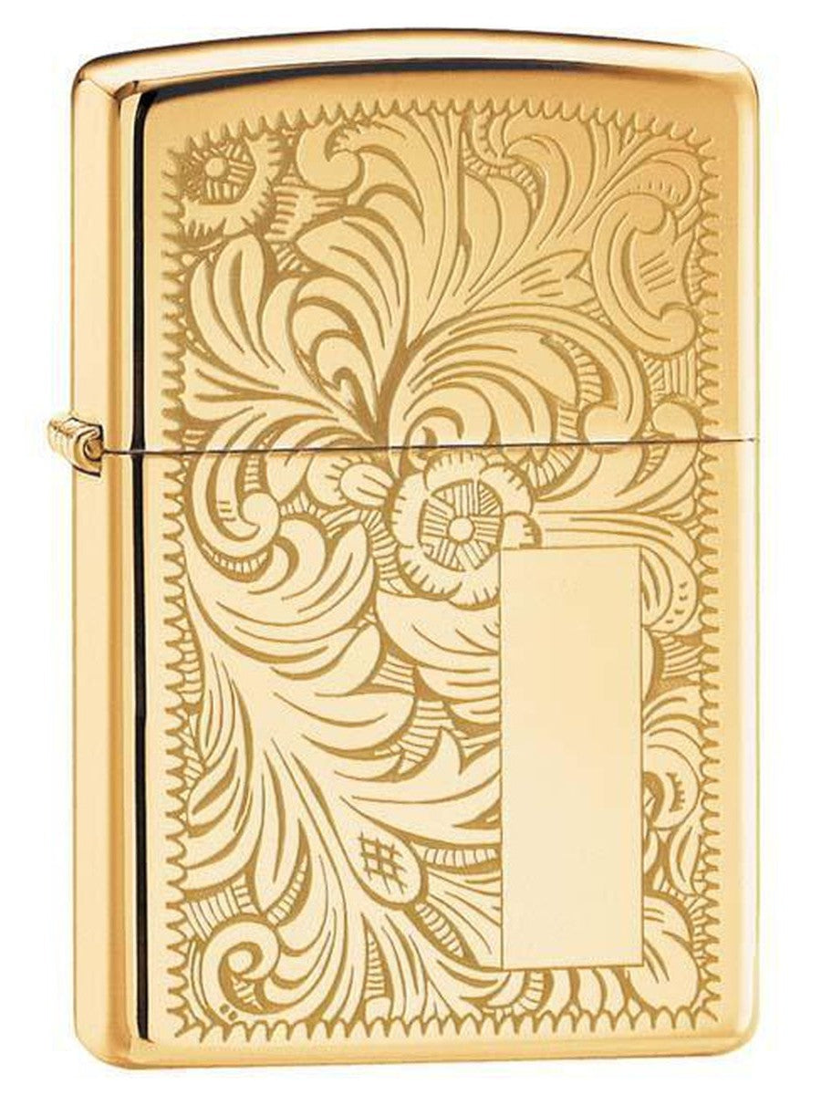 Zippo Lighter: Venetian - HP Brass 352B (1975639441523)