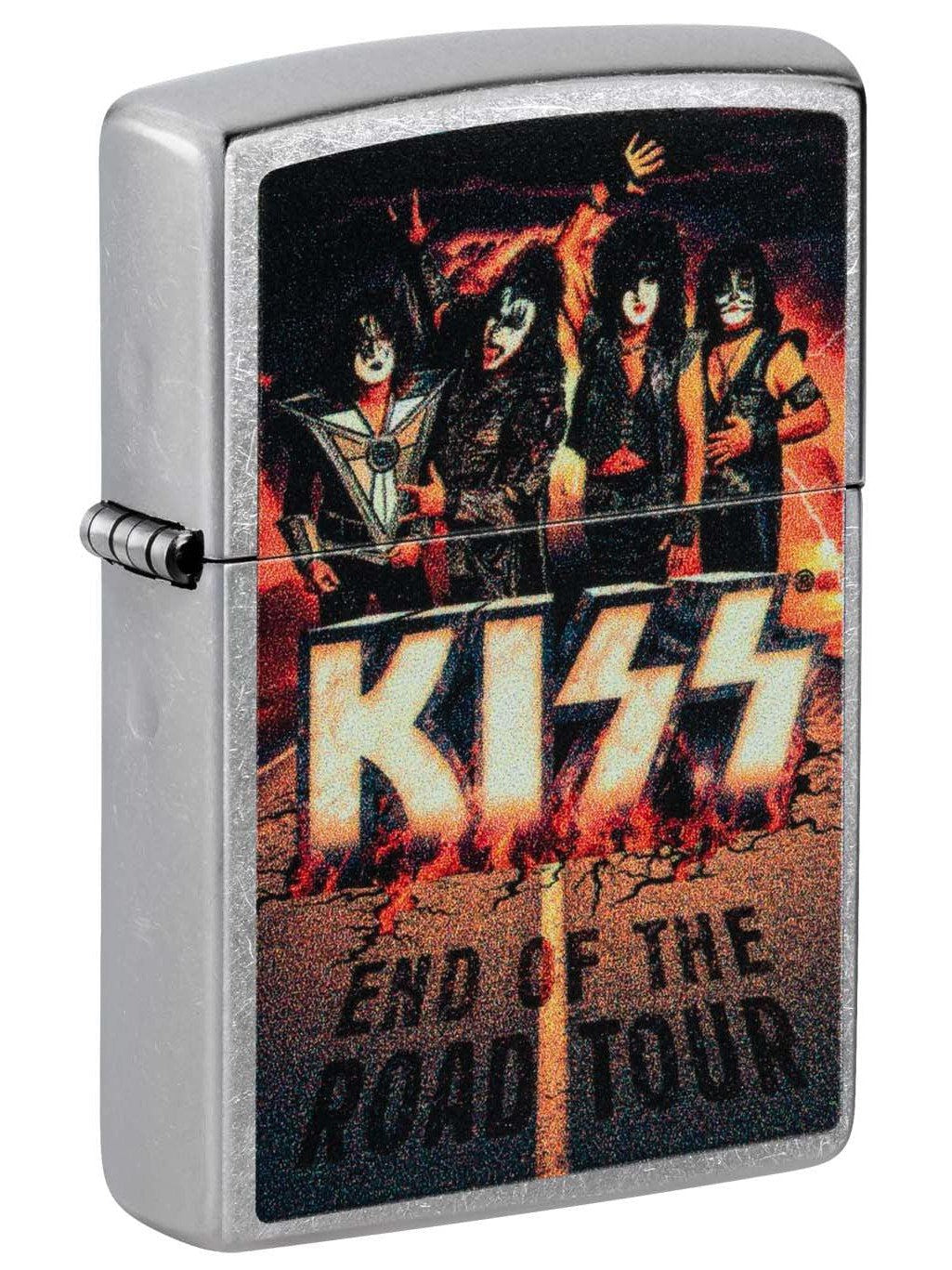 Zippo Lighter: KISS, End of the Road Tour - Street Chrome 48178