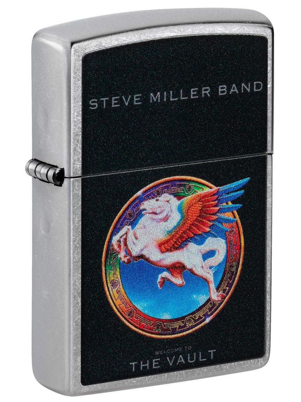 Zippo Lighter: Steve Miller Band, Welcome to the Vault - Street Chrome 48179