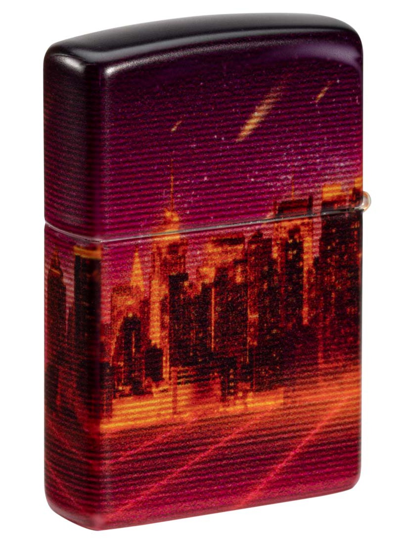 Zippo Lighter: Cyber City - 540 Color 48505