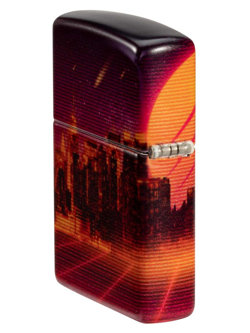 Zippo Lighter: Cyber City - 540 Color 48505
