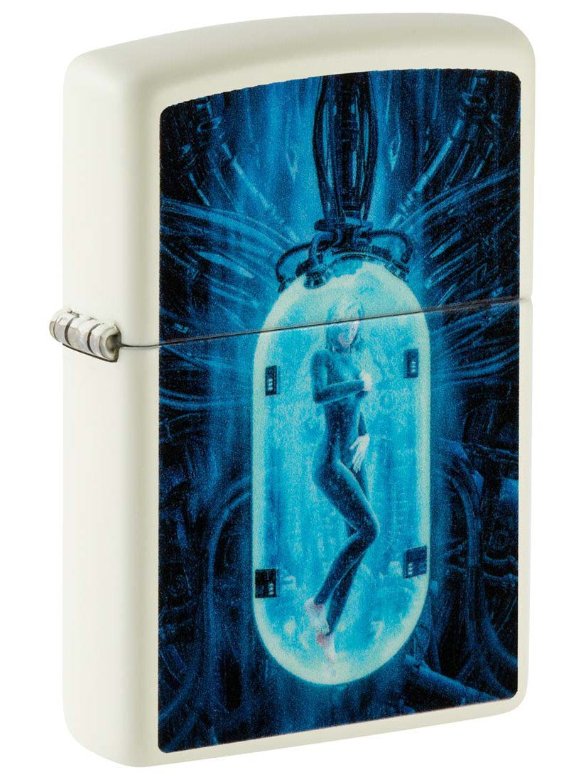Zippo Lighter: Woman in Tube - Glow In The Dark 48520