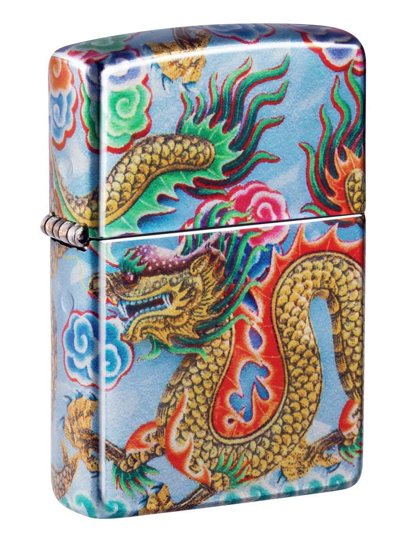 Zippo Lighter: Dragon Design - 540 Fusion 48575