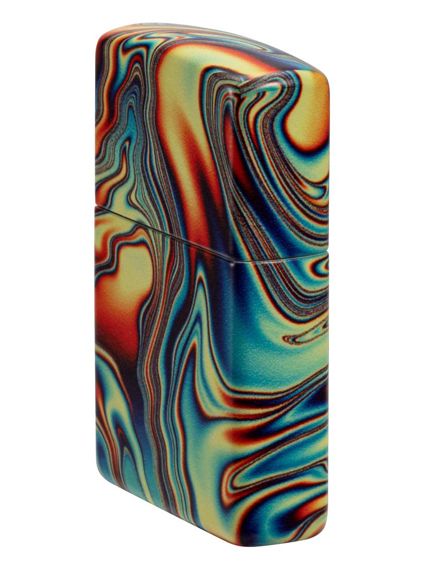 Zippo Lighter: Marble Design, 540 Color - Glow In The Dark 48612