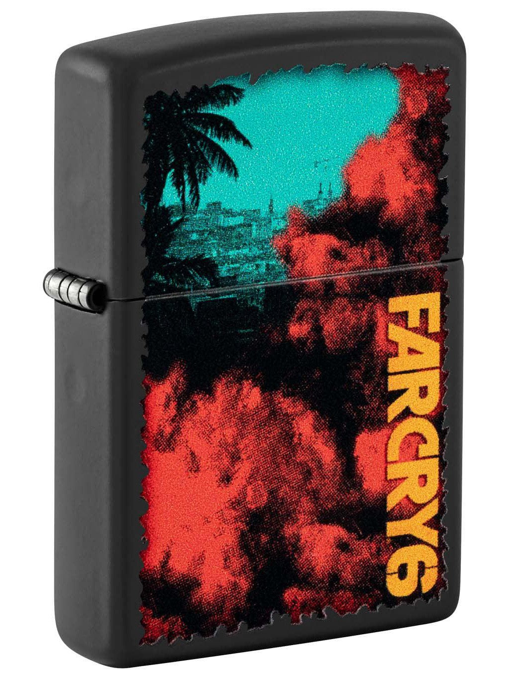 Zippo Lighter: Far Cry 6 Design - Black Matte 48643