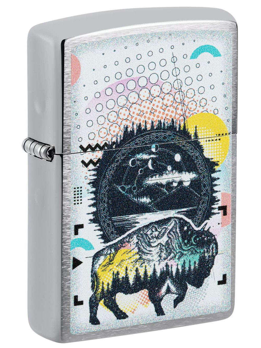 Brushed Chrome Zippo Lighter – LegacyTouch