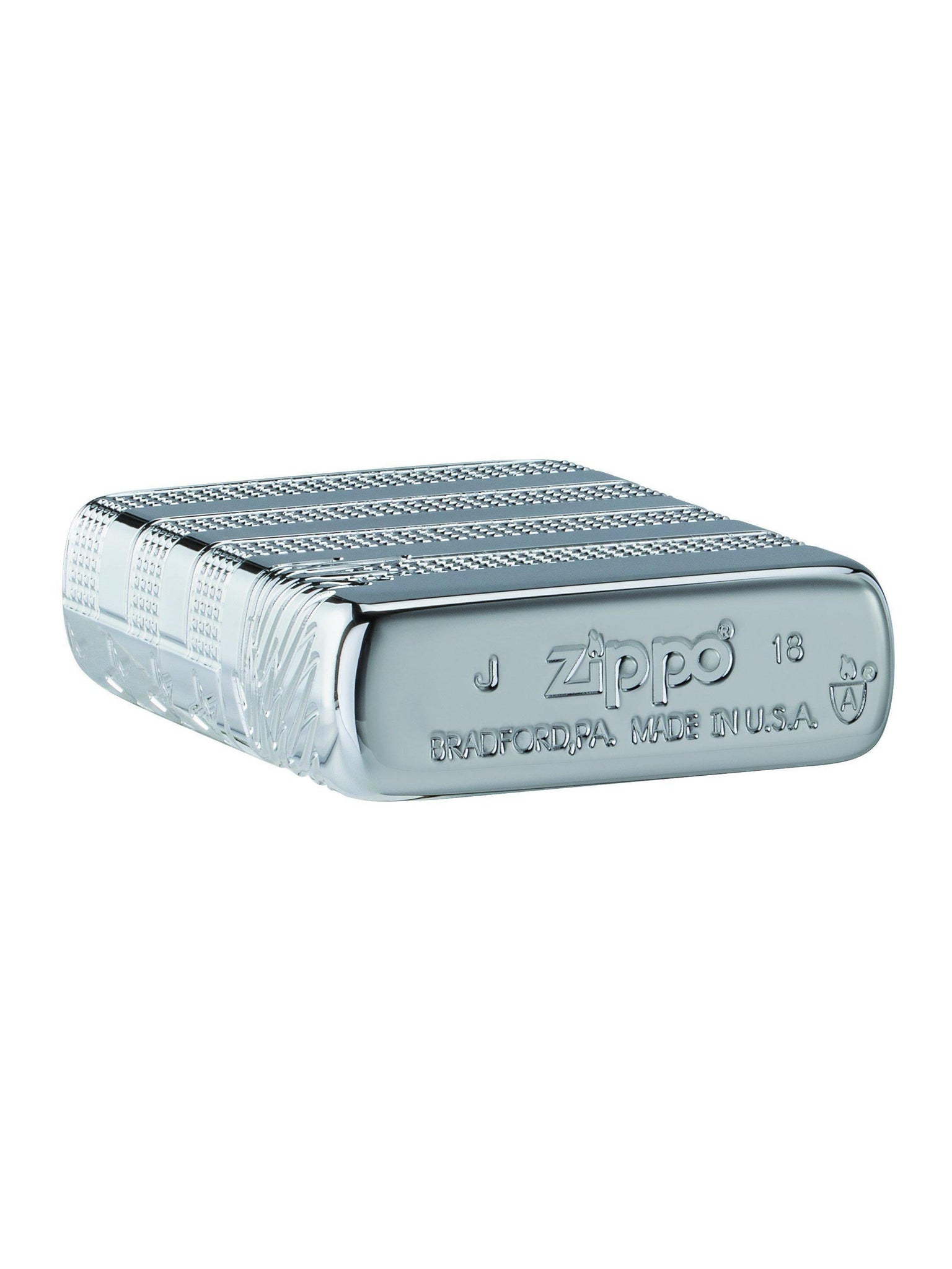 Zippo Lighter: Armor MultiCut Patriotic Eagle - High Polish Chrome 49027 (2059592597619)