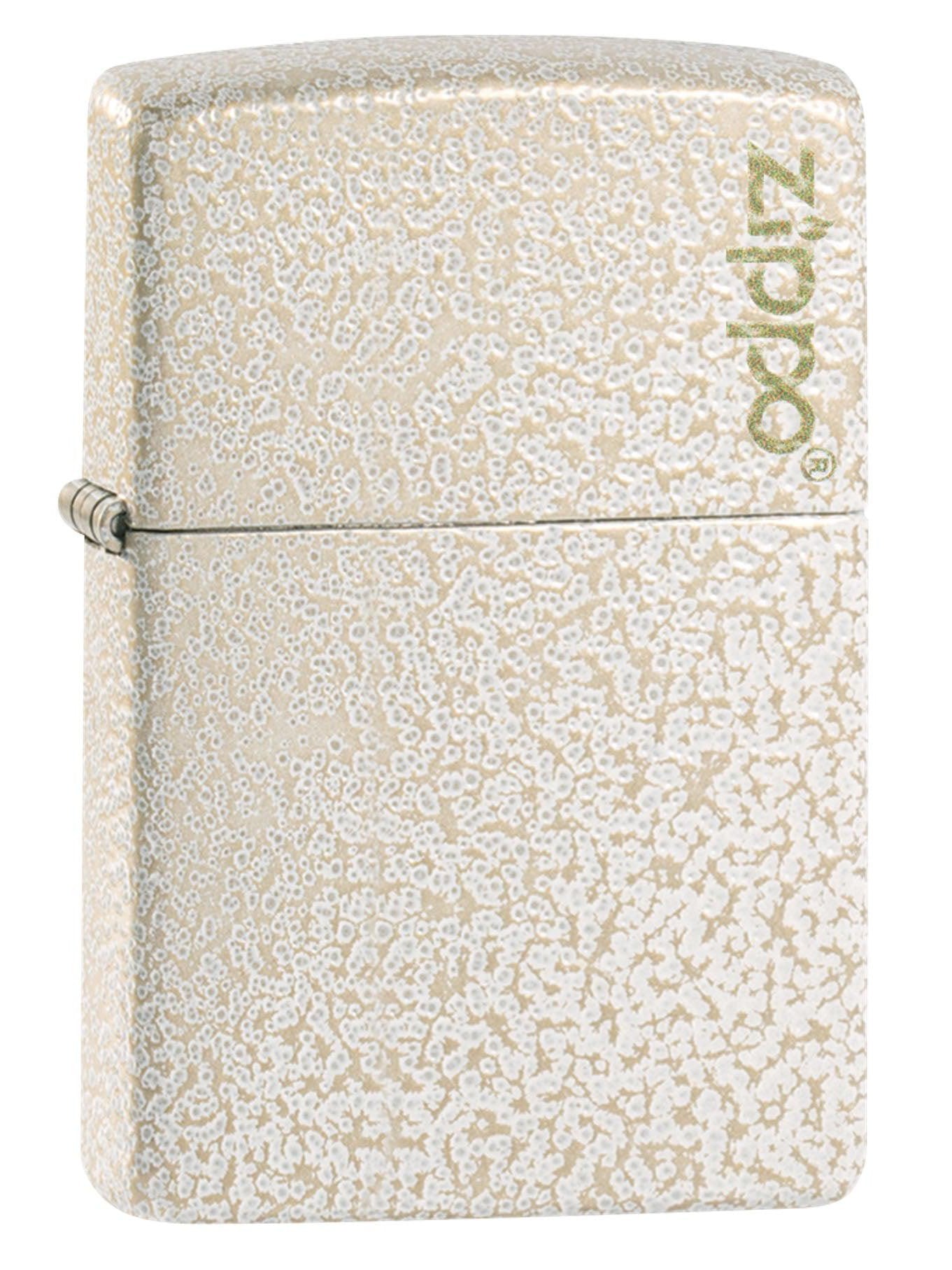 Zippo Lighter: Zippo Logo - Mercury Glass 49181ZL (4555558617181)